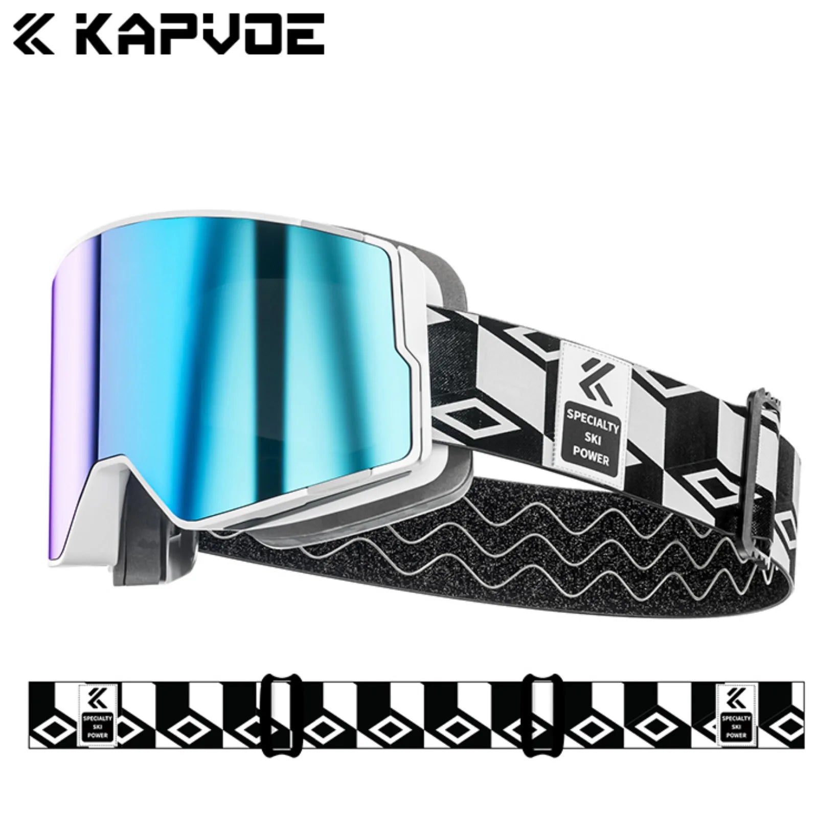 Photochromic Snow Goggles Ski Snowboard Anti-Fog Mask for Men Women Eyewear UV400 Protection Glasses Snowmobile Winter