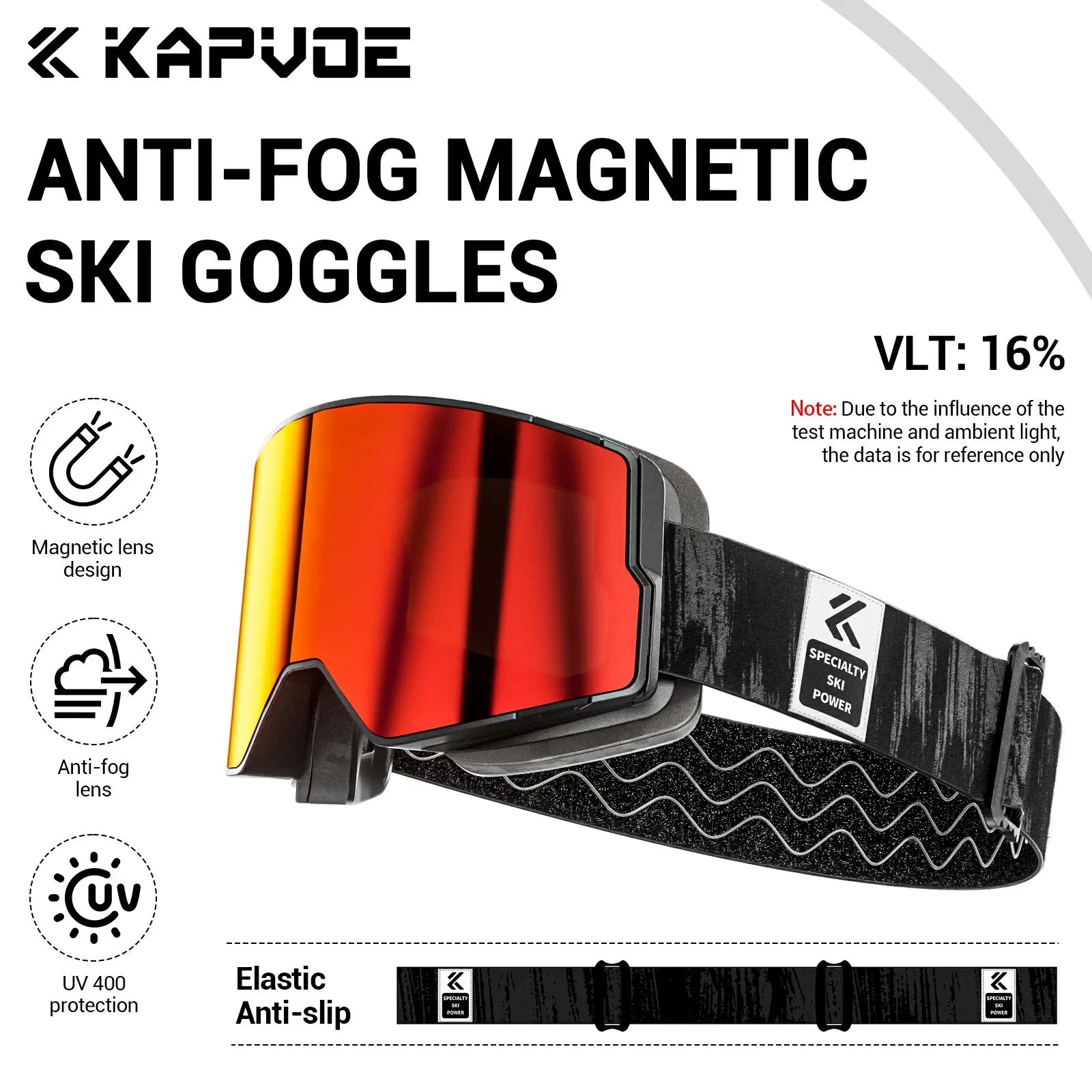 Photochromic Snow Goggles Ski Snowboard Anti-Fog Mask for Men Women Eyewear UV400 Protection Glasses Snowmobile Winter
