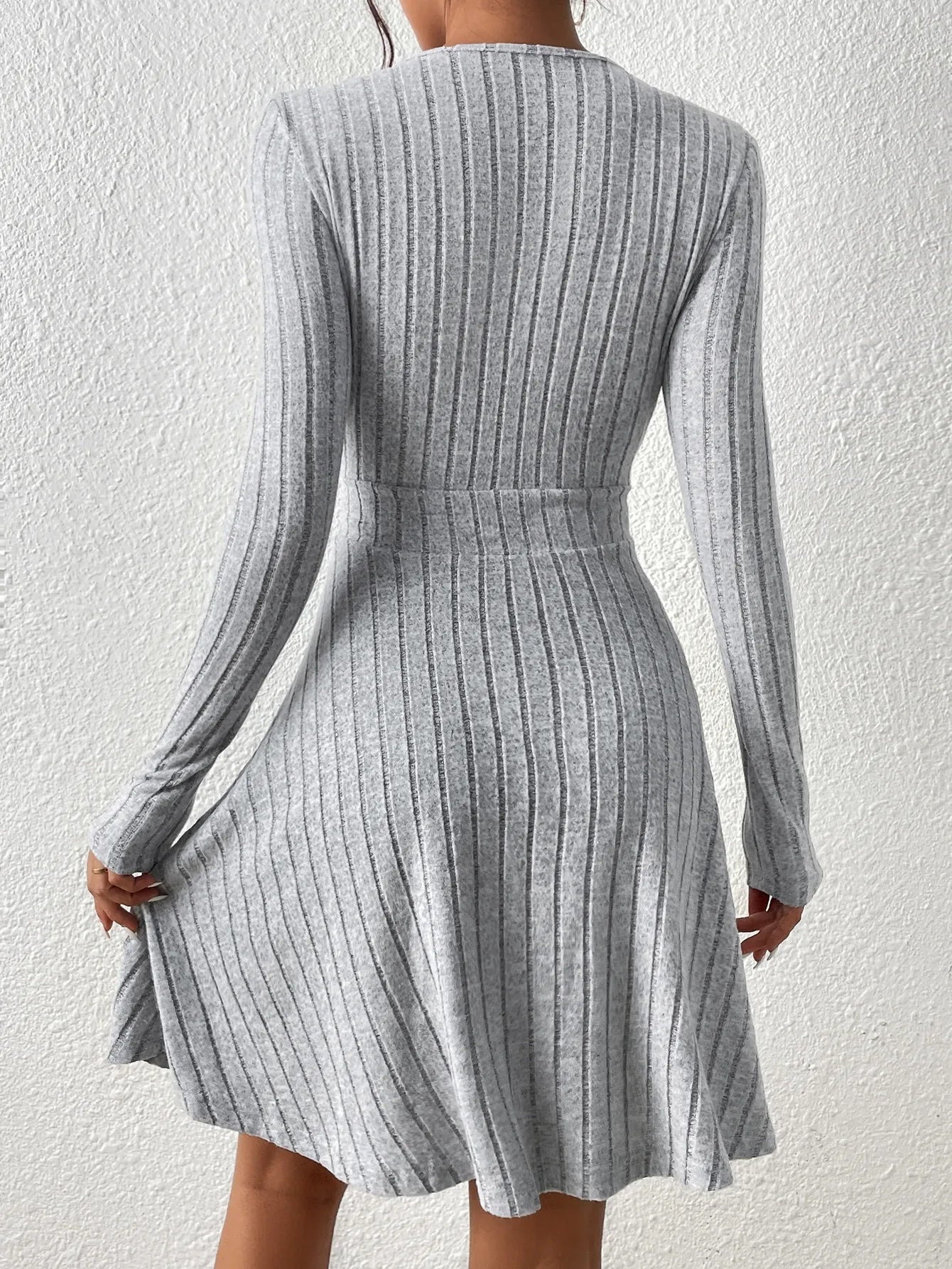 Winter Knit Sweater Dress