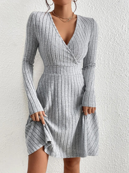 Winter Knit Sweater Dress