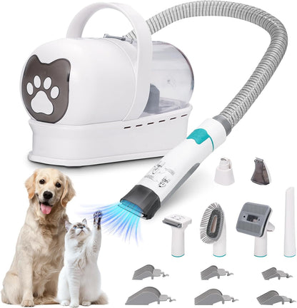Hundeschermaschine Mit Staubsauger, 13000PA, 3 Einstellbare Saugstufen