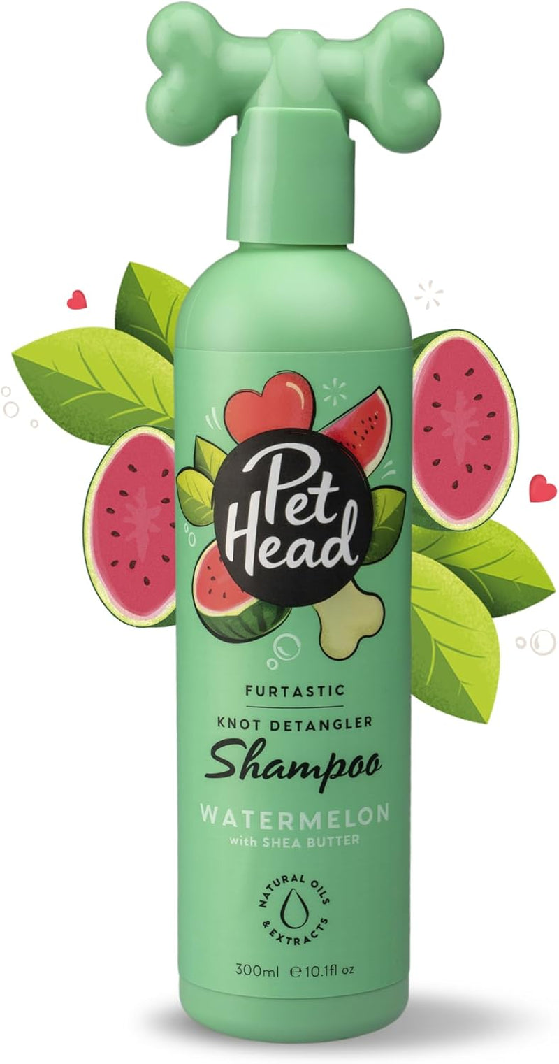 Furtastic Hundeshampoo | Wassermelonenduft | Pflegt Und Macht Langes, Lockiges Hundefell Weich | Ph-Neutral | Vegan & Tierversuchsfrei | Sanfte Formel Für Hunde Und Welpen | 300Ml