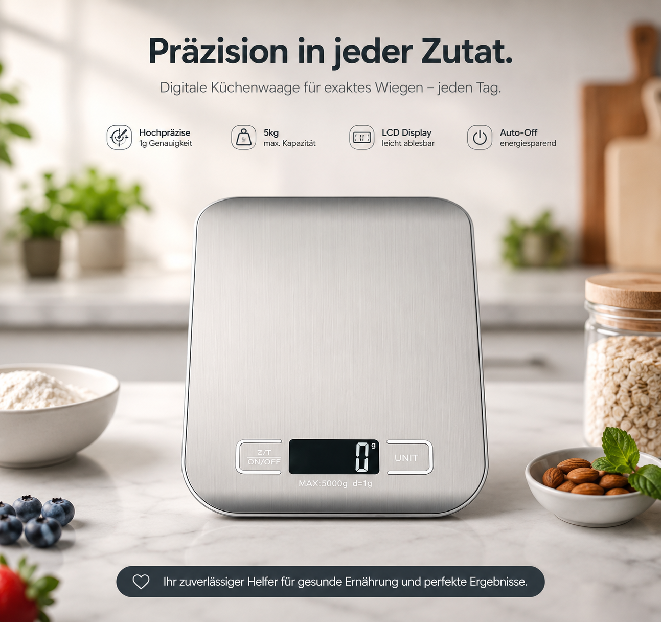 Digital Kitchen Scale 5Kg/10Kg